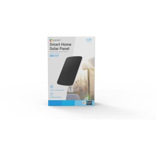 Cargador Solar Ezviz Cs-cmt Para Cámaras Seguridad Negro