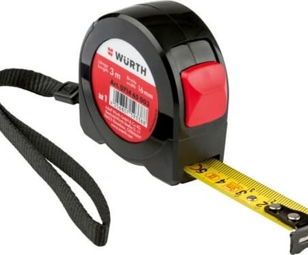 Cinta Métrica Flexómetro De Bolsillo Wurth 16mm X 3mts: imagen 2