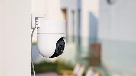 Camara Wifi Ezviz PTZ CS-H8C 2MP 1080P con seguimiento Diseño resistente a la intemperie exterior: imagen 8