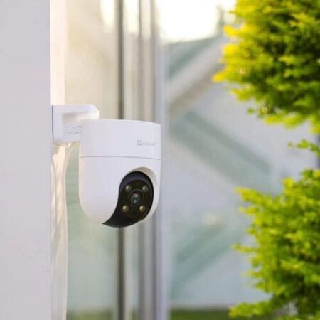 Camara Wifi Ezviz PTZ CS-H8C 2MP 1080P con seguimiento Diseño resistente a la intemperie exterior: imagen 3