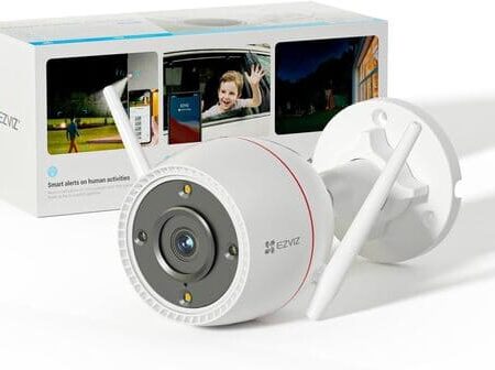 Cámara Vigilancia Ezviz H3c 5mp Wi-fi Blanco Bullet Blanco Diseño resistente a la intemperie IP67 Exterior: imagen 11
