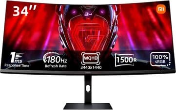 Xiaomi Monitor curvo para juegos de 34 pulgadas