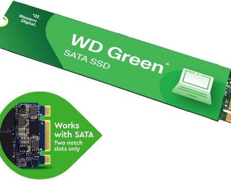 Western Digital WDS240G3G0B - Unidad de estado sólido SSD interna WD verde de 240 GB - SATA III 6 Gb/s, M.2 2280, hasta 545 MB/s: imagen 2