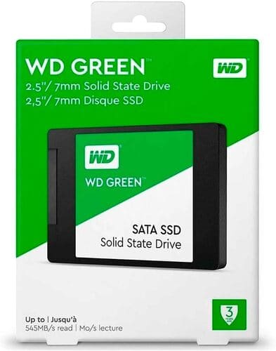 WD SSD Green 480gb 2.5 Interno SSD SATA 3D