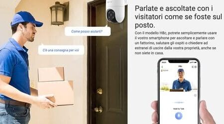 Camara Wifi Ezviz PTZ CS-H8C 2MP 1080P con seguimiento Diseño resistente a la intemperie exterior: imagen 6