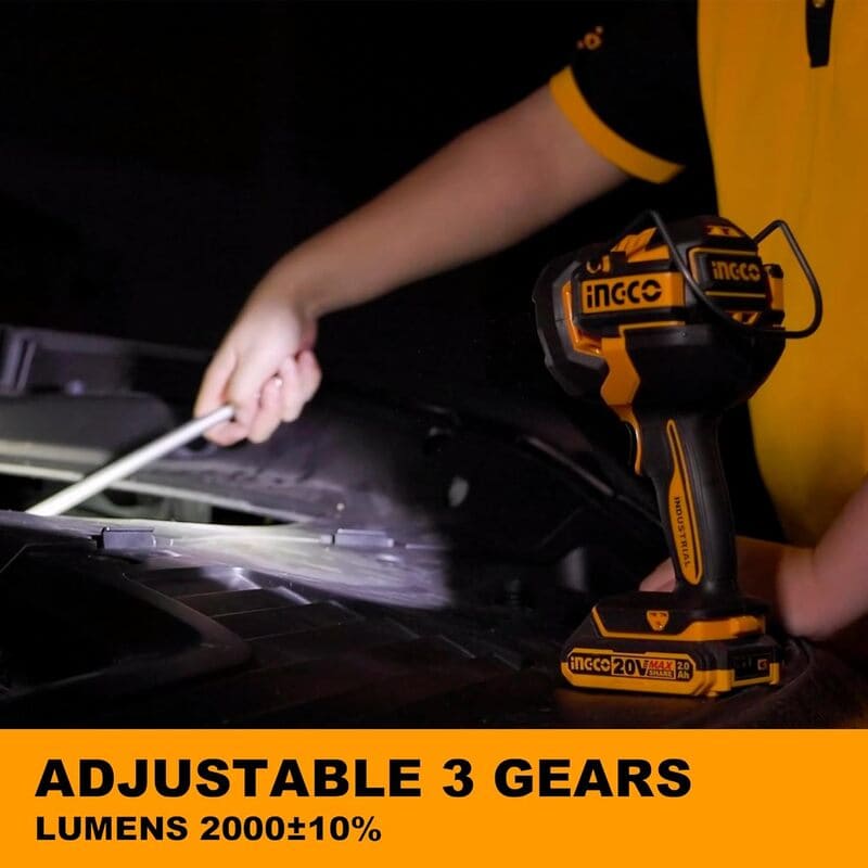 Linterna A Bateria Led 20v C/bat Y Carg Ingco Cwli20881