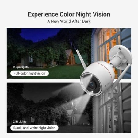 Cámara Vigilancia Ezviz H3c 5mp Wi-fi Blanco Bullet Blanco Diseño resistente a la intemperie IP67 Exterior: imagen 8