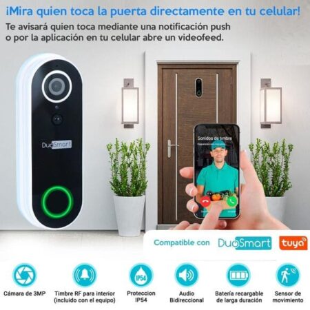 Videoportero Inteligente Wifi Nexxt: imagen 4