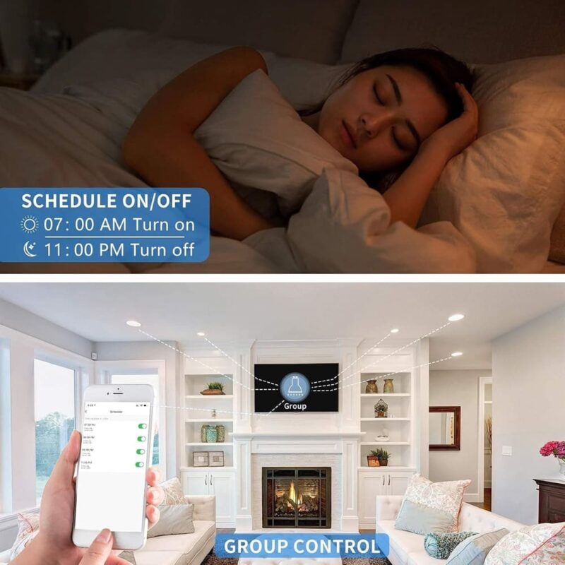 Lampara Dicroica Smart Led Vivion 5.5w Rgbcw