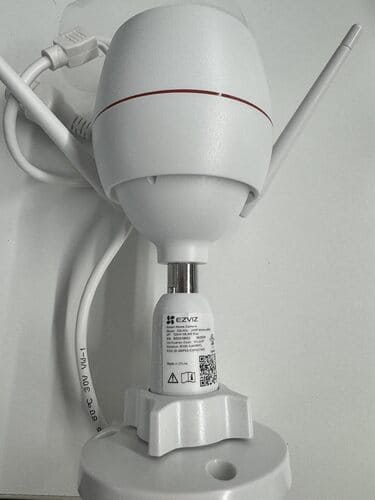 Cámara Vigilancia Ezviz H3c 5mp Wi-fi Blanco Bullet Blanco Diseño resistente a la intemperie IP67 Exterior