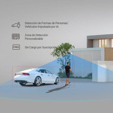 Camara PoE Ezviz H5 2K 3MP Diseño resistente a la intemperie IP67 Exterior: imagen 7