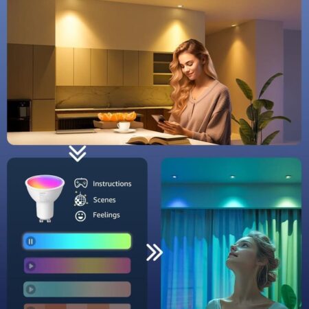 Lampara Dicroica Smart Led Vivion 5.5w Rgbcw: imagen 12