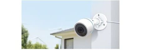 Cámara Vigilancia Ezviz H3c 5mp Wi-fi Blanco Bullet Blanco Diseño resistente a la intemperie IP67 Exterior