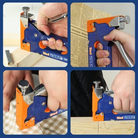 Engrapadora Manual Clavadora Tapizar 3 En 1 Grapadora Madera Wadfow: imagen 5