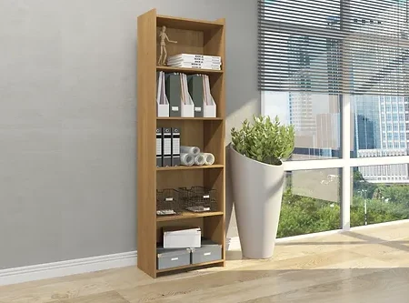 Biblioteca Estantería Repisa Para Living O Cuarto Rhodas