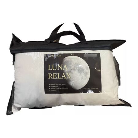 Almohada Antialérgica Especial Lavable Luna Relax