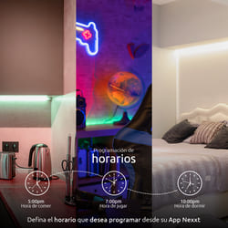 Cinta LED inteligente Wi-Fi RGBIC de 5m