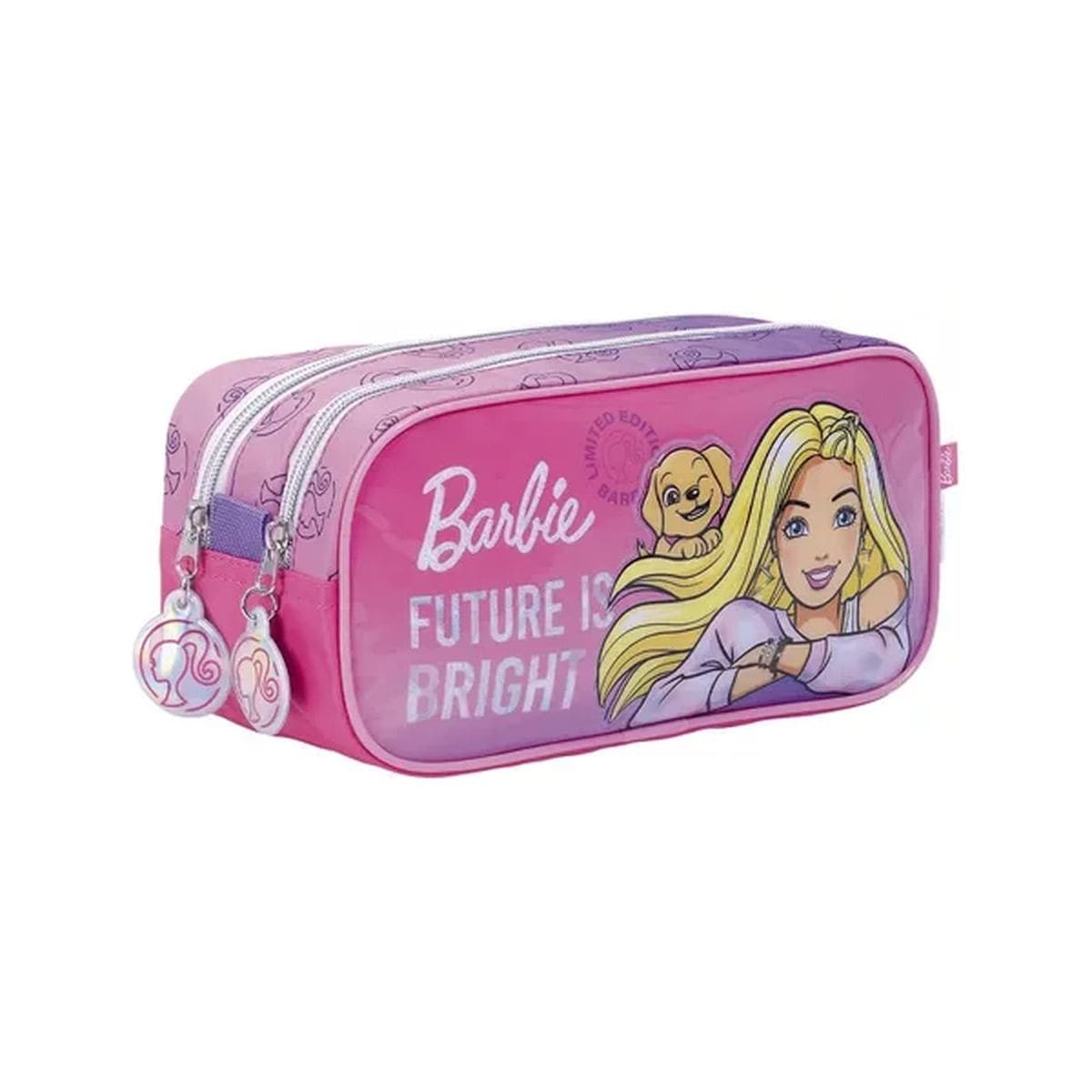 Cartuchera Barbie Doble Cierre: imagen 1