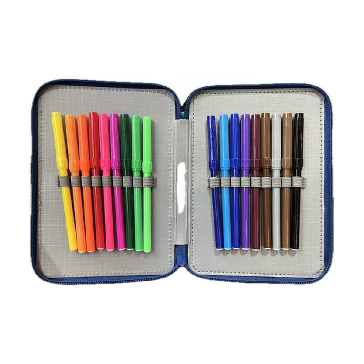 Cartuchera Completa 2 Pisos Llenos De Útiles FUCSIA: imagen 2