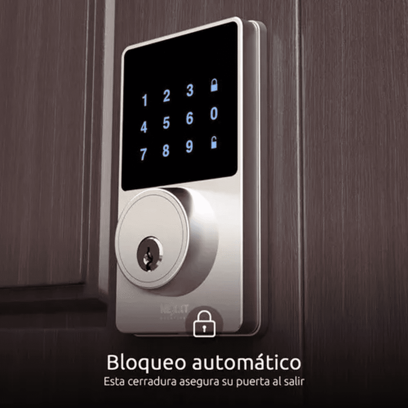 Cerradura Inteligente Nexxt Plata NHS-D100