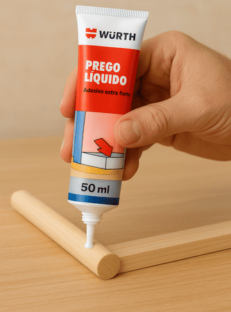 Würth Clavo Líquido Blanco: imagen 2