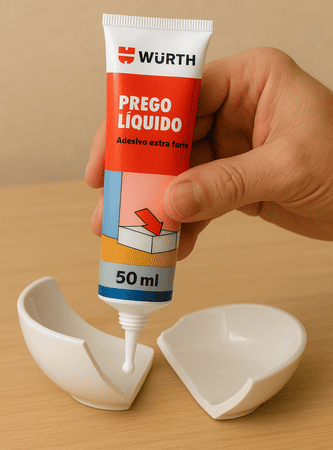 Würth Clavo Líquido Blanco: imagen 3