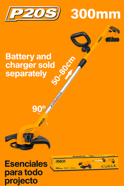 Bordeadora 20v P20s Ingco Para Césped