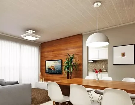 Kit Cielorraso PVC 4x4 - Color Beige Gemini - (16m2): imagen 4