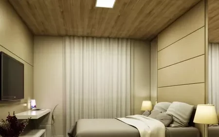 Kit Cielorraso PVC 4x4 - Color Beige Gemini - (16m2): imagen 3