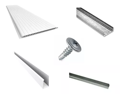 2x2 Kit Cielorraso PVC completo (4m2)