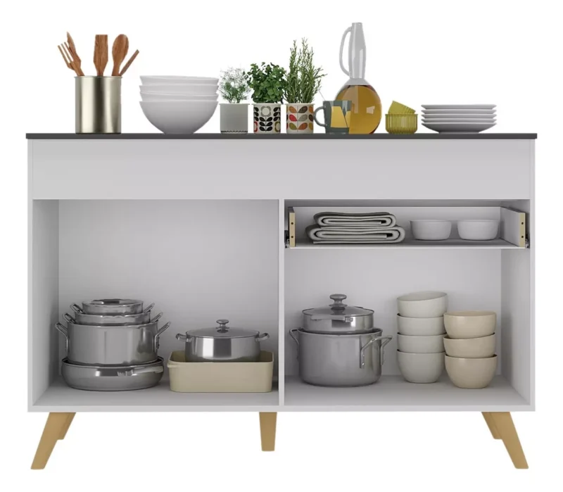 Bajo Mesada Boston-Mueble-Alacena De Cocina 1,20m
