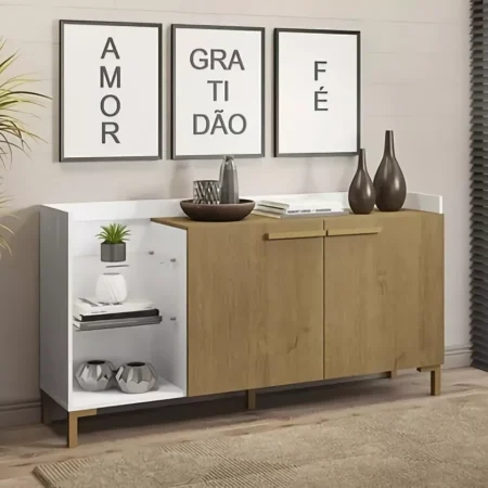 Aparador Alacena Multiuso Buffet Smart 160x85cm: imagen 3