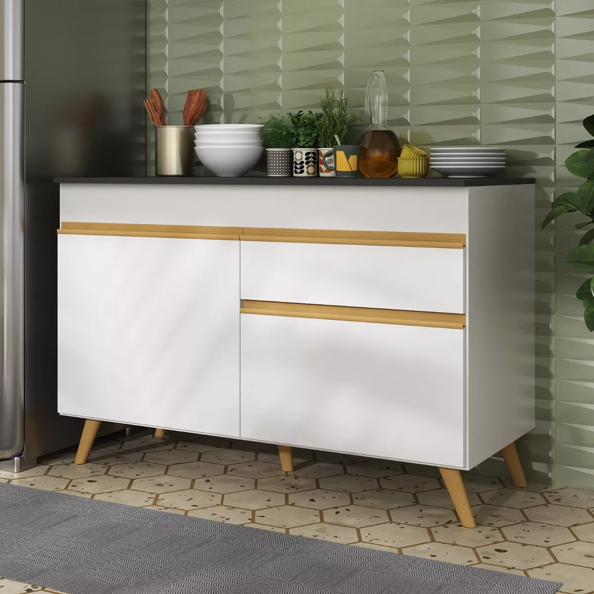 Bajo Mesada Boston-Mueble-Alacena De Cocina 1,20m: imagen 3