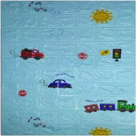 Placa Revestimiento Pared Autoadhesiva 70x77cm Modelos: imagen 8