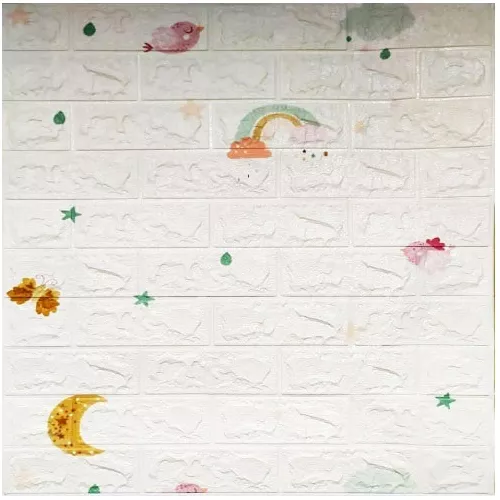 Placa Revestimiento Pared Autoadhesiva 70x77cm Modelos