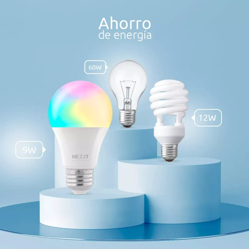 Lampara Bombilla Inteligente Nexxt C120 Pack x3