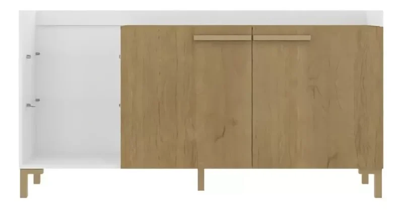 Aparador Alacena Multiuso Buffet Smart 160x85cm