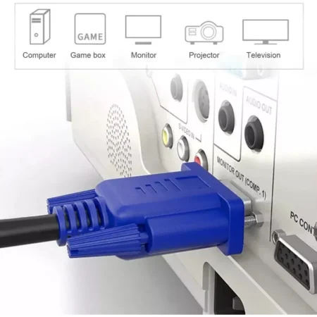 Cable VGA-VGA 3 metros: imagen 3