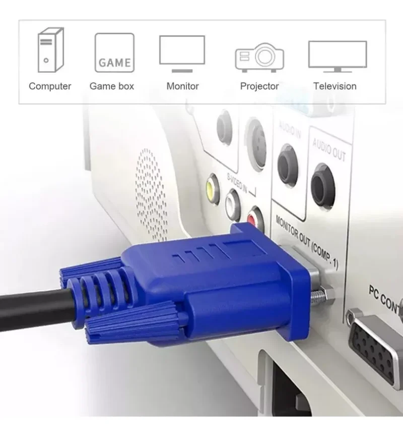 Cable VGA-VGA 3 metros