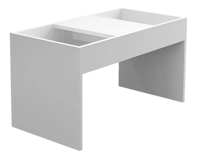 Mesa Ratona Elegante Multifuncion Lisboa Color Blanco