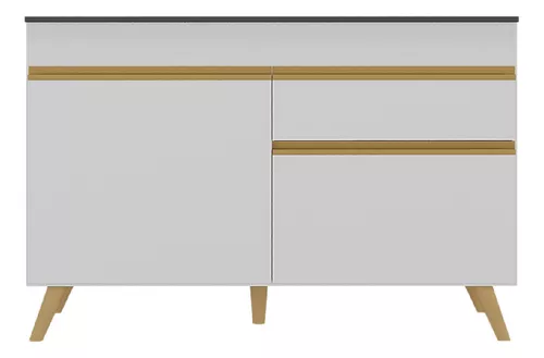 Set Bajo Mesada Y Alacena Mueble Areo Cocina Ambos De 120cm