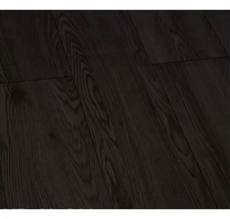 Piso Autoadhesivo Vinílico Tipo Madera color Negro - En listones