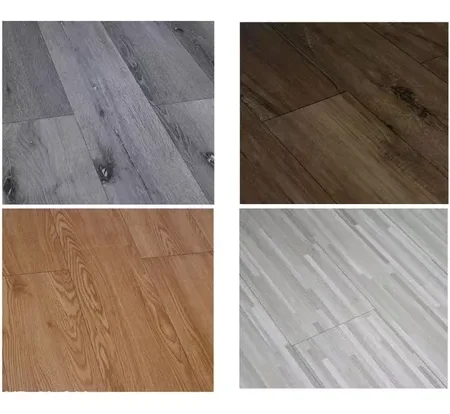 Piso Autoadhesivo Vinílico Tipo Madera Gris Oscuro - En listones: imagen 2