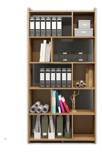 Biblioteca Estantería Grande Para Living O Cuarto Oficina