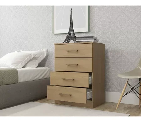 Cómoda Cajonera Zapatera 4 Cajones- Organizador Dormitorio: imagen 2