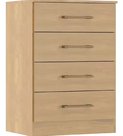 Cómoda Cajonera Zapatera 4 Cajones- Organizador Dormitorio