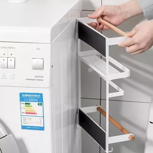 Organizador De Gabinetes De Cocina Pgu - Metal Color Blanco