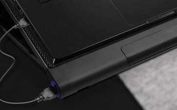 Base con 6 ventiladores para laptops de videojuegos