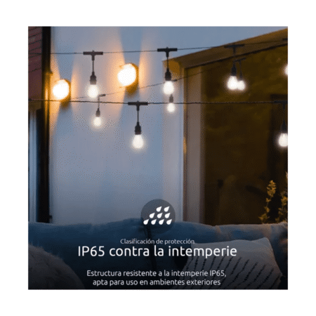 Guirnalda Focos Color Nexxt Luces Rgb 14.6 Metros Wifi: imagen 4