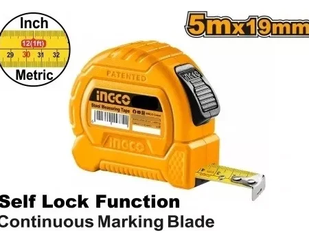 Cinta Métrica 5m X 19mm Ingco: imagen 2